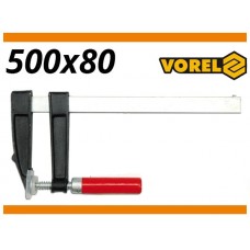 Presa pentru lemn 80 mm x 500 mm VOREL