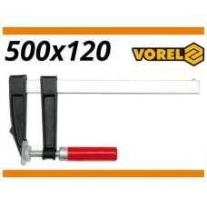 Presa pentru lemn 120 mm x 500 mm VOREL
