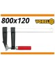 Presa pentru lemn 120 mm x 800 mm VOREL