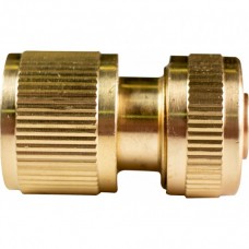 TOPGARDEN Conector furtun din alama cu stop 1/2” TOPGARDEN Conector furtun din alama cu stop 1/2”