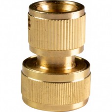 TOPGARDEN Conector furtun din alama cu stop 3/4” TOPGARDEN Conector furtun din alama cu stop 3/4”