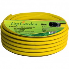 TOPGARDEN Furtun de gradina in 3 straturi, diametru 1/2", lungime 20m TOPGARDEN Furtun de gradina in 3 straturi, diametru 1/2", lungime 20m
