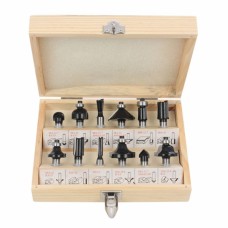Set 12 freze profilate pentru lemn tija 8 mm HIKOKI Set 12 freze profilate pentru lemn tija 8 mm HIKOKI