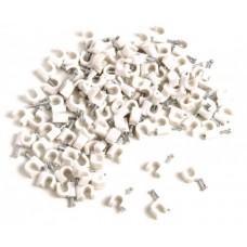 Set 70 coliere fixare cablu telefonic 10 mm Top Strong