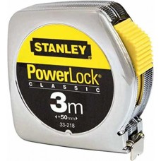 STANLEY Ruleta PowerLock cu carcasa ABS 3m x 19 mm STANLEY Ruleta PowerLock cu carcasa ABS 3m x 19 mm