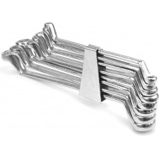Set de 8 chei inelare cotite 6-22 mm VOREL