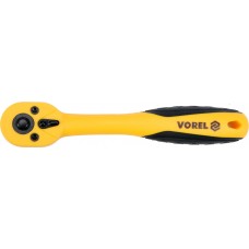 Antrenor cu clichet 1/4" 72 dinti 155 mm VOREL