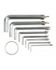 Set 10 imbusuri hexagonale 1.5-10 mm VOREL