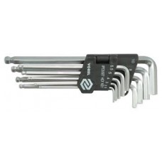 Set 9 chei hexagonale CrV 2-10 mm VOREL
