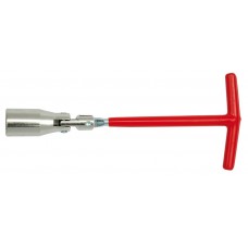 Cheie cu capat articulat pentru bujii 16 mm VOREL