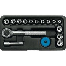 Trusa chei tubulare 4-13 mm 16 piese VOREL
