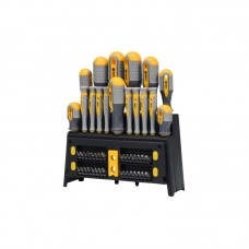 60780 VOREL Set surubelnite si biti, 50 piese