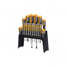 60781 VOREL Set surubelnite, 18 piese