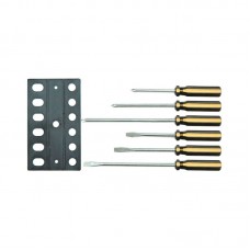 64090 VOREL Set 6 surubelnite, cu varfuri drepte si in cruce Phillips, de lacatuserie
