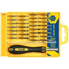 Set surubelnita si biti 32 bucati VOREL
