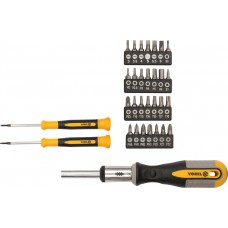 Set surubelnita cu clichet si biti 31 bucati VOREL