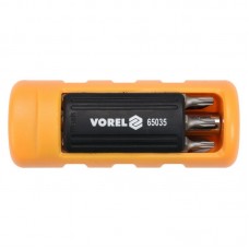 65035 VOREL Surubelnita cu biti, 13 piese