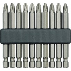 Set 10 biti cu varf Philips PH2x25 mm VOREL