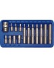Trusa 15 piese bituri hexagonale CrV VOREL