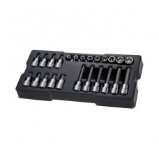 STMT1-74176 STANLEY SET MODUL 24 DE PIESE INSERTI TORX IN SISTEM METRIC 1/2 STMT1-74176 STANLEY SET MODUL 24 DE PIESE INSERTI TORX IN SISTEM METRIC 1/2