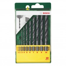 BOSCH Set 10 burghie pentru metal, 1-10 mm..