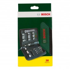 Set 38 accesorii Bosch Compact, surubelnita, biti,..