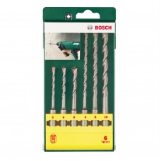 Bosch Set 6 burghie cu prindere SDS Plus, 5/6/8/10 mm