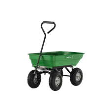 FLO Carucior tip remorca pentru gradina, capacitate 55 l