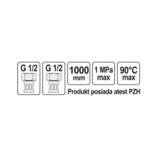 71805 FALA Racord flexibil F/F 1/2" 1/2"..