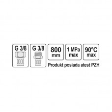 71837 FALA Racord flexibil F/M 3/8" 3/8"..
