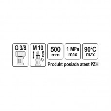 71853 FALA Racord flexibil F/M 3/8" M10x1(17 ..