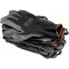 Set 12 manusi de lucru negre 10 inch VOREL