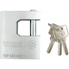 Lacat fonta dreptunghiular 90 mm VOREL