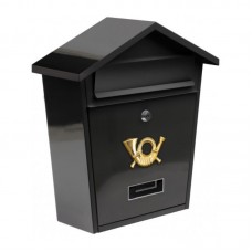 Cutie postala culoare neagra 380x320x105 mm VOREL Cutie postala culoare neagra 380x320x105 mm VOREL