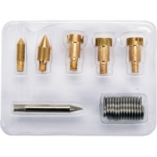  Set 11 piese aparat pirogravura 30 W cu accesorii..