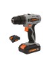 STHOR Autofiletanta 18V 22Nm cu doi acumulatori