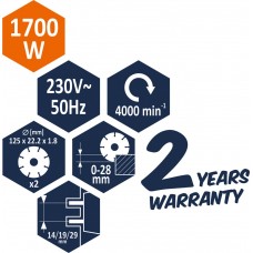  PowerUp Circular taiat canal disc diamantat 125 m..