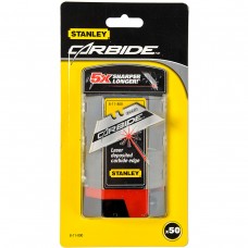 Set 50 lame trapezoidale cu carbura tungsten STANLEY Set 50 lame trapezoidale cu carbura tungsten STANLEY