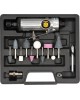Polizor drept pneumatic 6 mm si accesorii VOREL