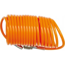 Tub spiralat cu mufa pentru cuplaj 10 m VOREL Tub spiralat cu mufa pentru cuplaj 10 m VOREL