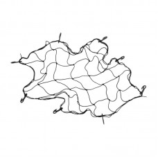 82261 VOREL Plasa pentru fixarea bagajelor, 90 x 90 cm 82261 VOREL Plasa pentru fixarea bagajelor, 90 x 90 cm