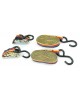 Set 2 cordeline cu clichet 25 mm 5 m VOREL