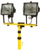 Lampa halogen 2 spoturi x 400 W cu suport VOREL Lampa halogen 2 spoturi x 400 W cu suport VOREL