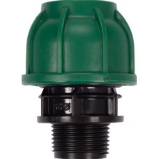 FLO Conector pentru tevi, dimensiune 25 mm x 3/4", presiune 10 BAR