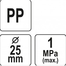 FLO Conector pentru tevi PP, 90 grade, dimensiune .. FLO Conector pentru tevi PP, 90 grade, dimensiune ..