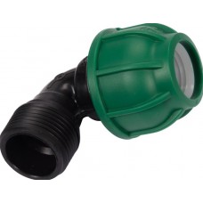 FLO Conector pentru tevi PP, 90 grade, dimensiune .. FLO Conector pentru tevi PP, 90 grade, dimensiune ..