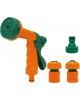 Set pistol pentru stropit multijet cu accesorii FLO