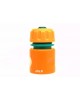 Conector pentru furtun cu stop 1/2 plastic blister FLO