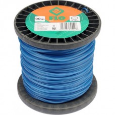 FLO Bobina cu fir nailon pentru motocoasa si trimmer profil patrat 2.4 mm x 70 m