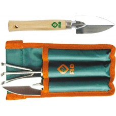 Set trei unelte cromate pentru gradinarit FLO